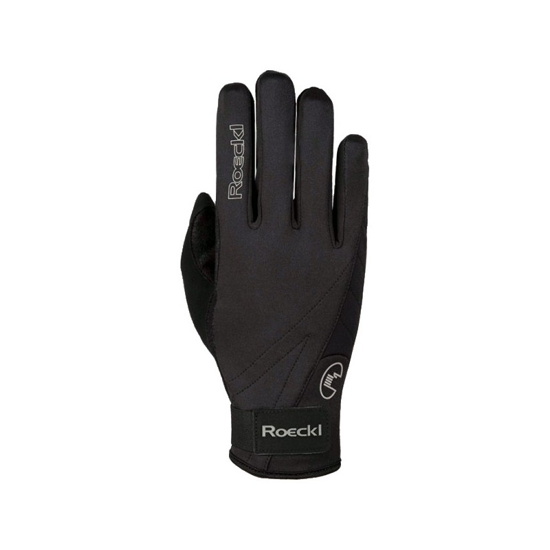 Gants de course Roeckl LL Top Function Lindsdal noir Gants de course Roeckl LL Top Function Lindsdal noir